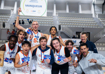 équipe victoire para-basket